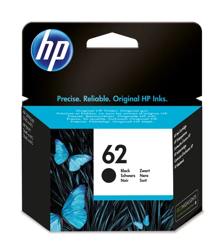 Cartucho de Tinta Original Hp 62 Negro