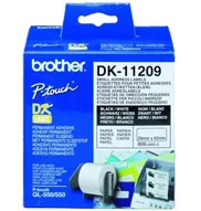 Brother	adress-Etiketten Dk-11209 F?r Ql-500/550/650td/ 1050/1050n/1060/1060n (29x62mm) (800stk.)