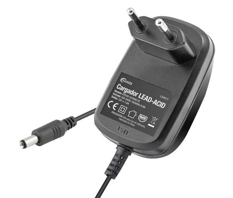 Carregador de Baterias Chumbo 12v 1000ma