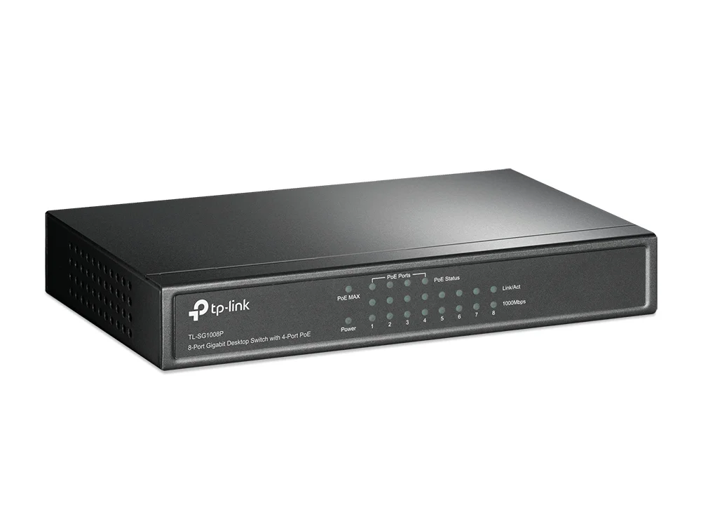 Tp-Link Tplink Switch Tl-Sg1008p Tlsg1008p (Tl-Sg1008p)