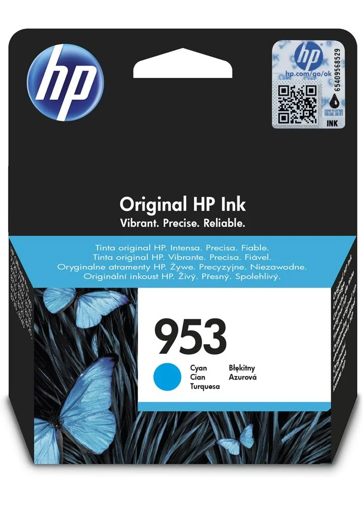 Hp Cartucho de Tinta Original 953 Cian