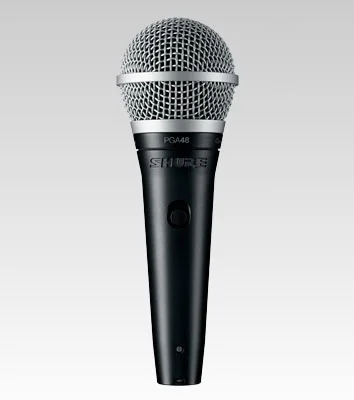 Microfone de Mao Dinamico com Cabo Xlr