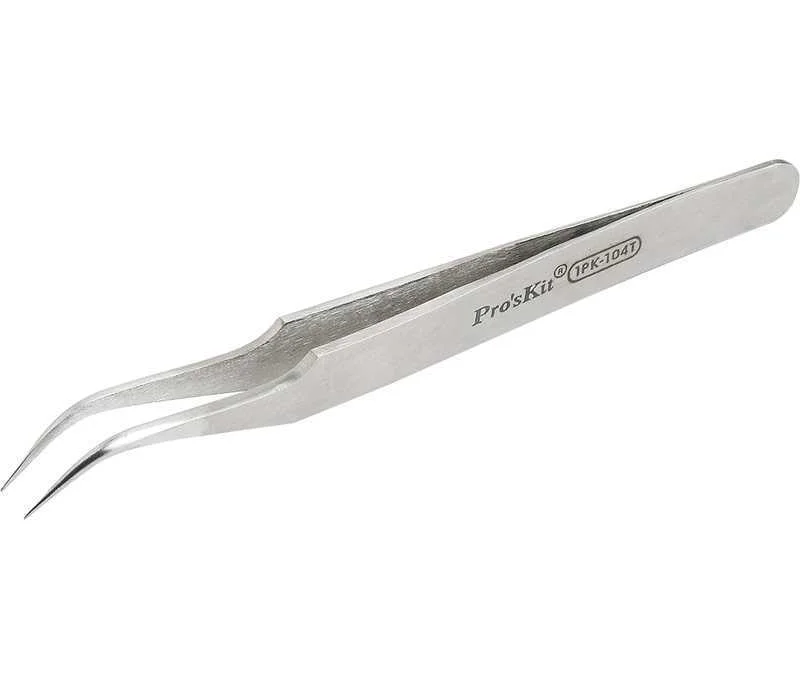 Pinzas Especiales de Puntas Curvas Super Finas