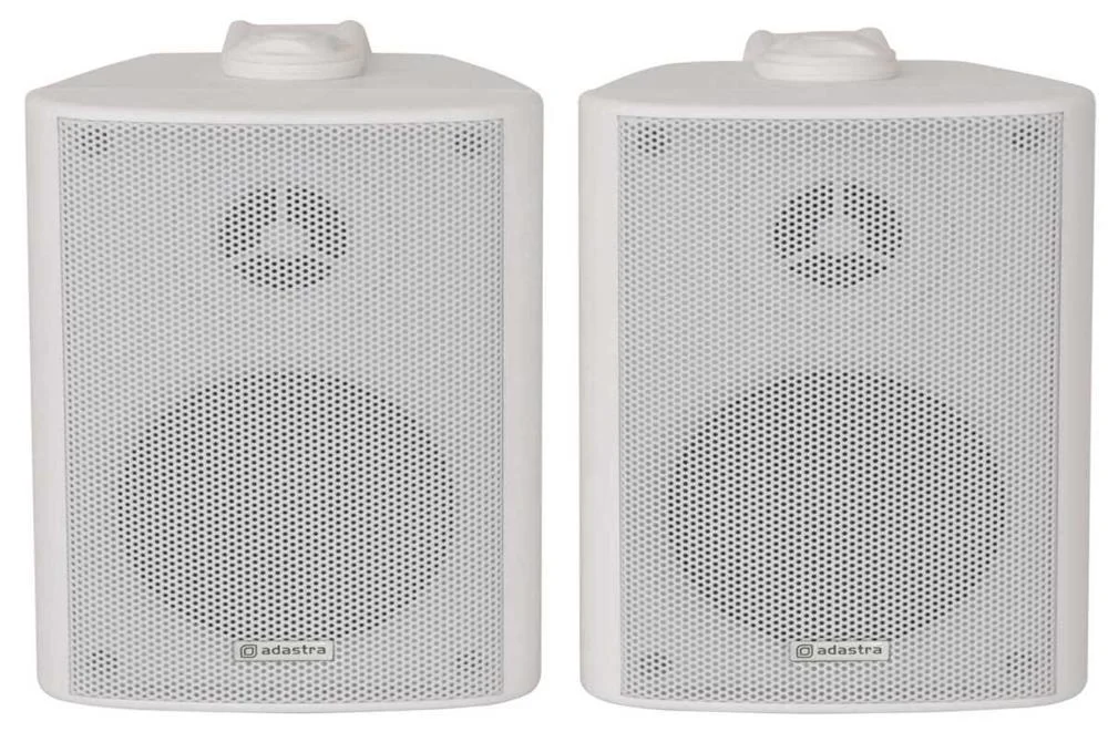 Bc3w 3inch Stereo Speakers White Pair