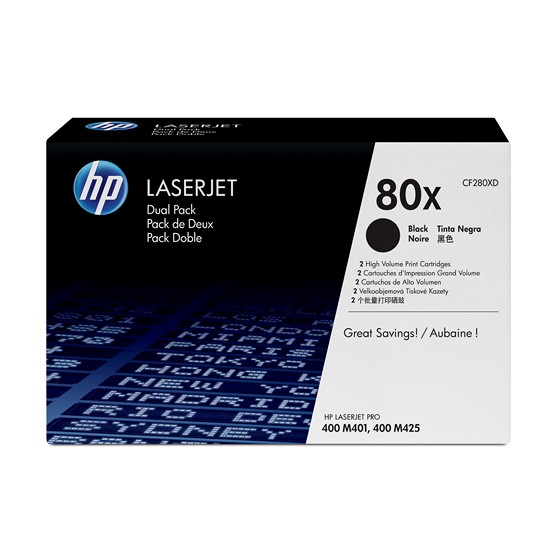 Hp Cartucho Original de T&oacute;ner Negro de Alto Rendim