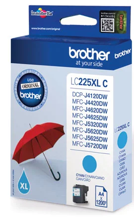 Brother Lc-225xlcbp Cian Cartucho de Tinta