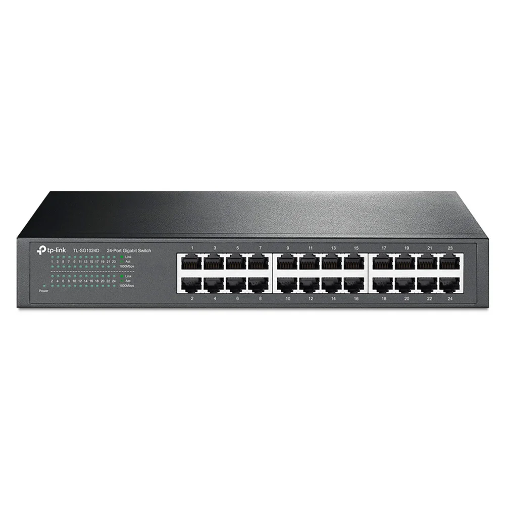 Switch Tp-Link Sg1024d 24p Gigabit Rack