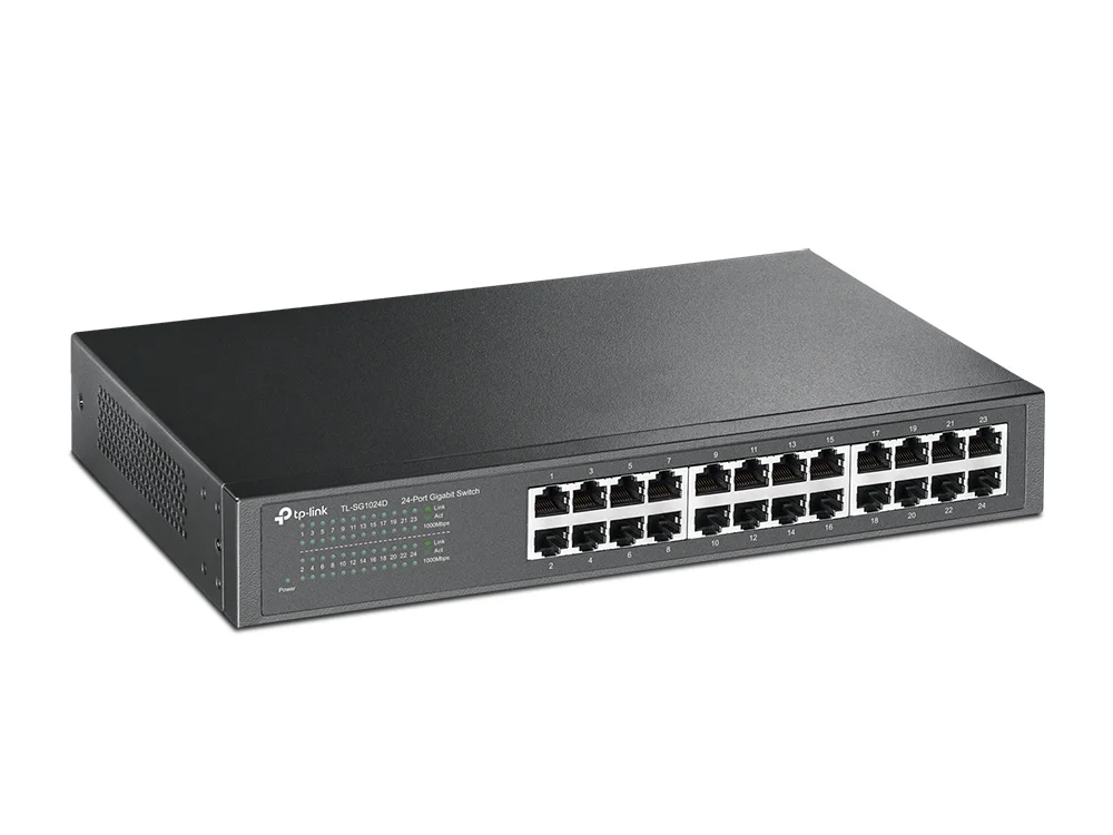 Switch Tp-Link Sg1024d 24p Gigabit Rack