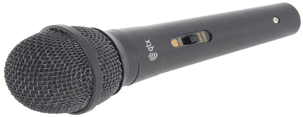Microfone de Mao Dinamico Preto