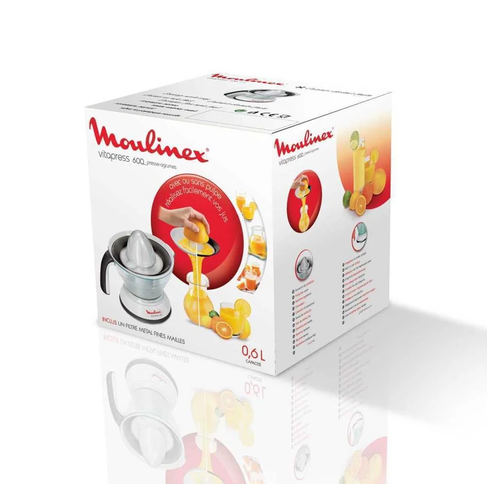 Exprimidor El&eacute;ctrico Moulinex Vitapress 0,6 L 25w.