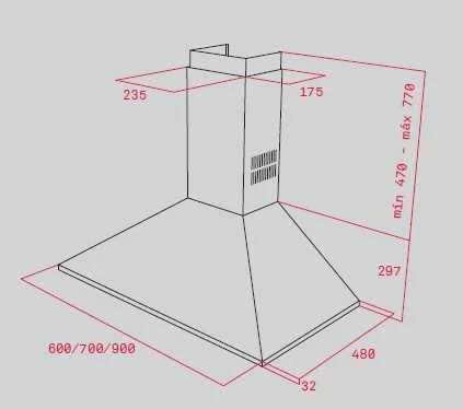 Campana Teka Decor. Dbp90proinox  460529