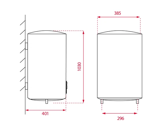 Termo Teka Ewh-80h 80l Hor/Vert.42080280