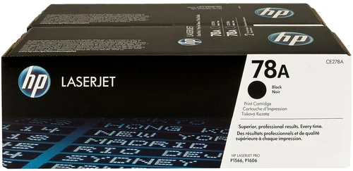 Hp Toner Cart. Ce278ad Black F?r Lj Pro P1560/P1600/M1536dnf 2x Ce278a
