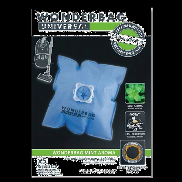 Conj. 5 Wonderbags Fresh Line Menta Univ. Ant. Ba.