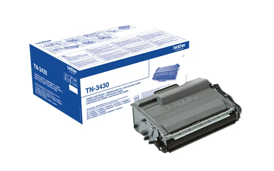 T&oacute;ner Original Brother Tn-3430 Ccitor0467 Negro