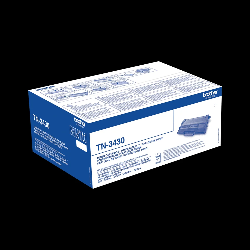 T&oacute;ner Original Brother Tn-3430 Ccitor0467 Negro