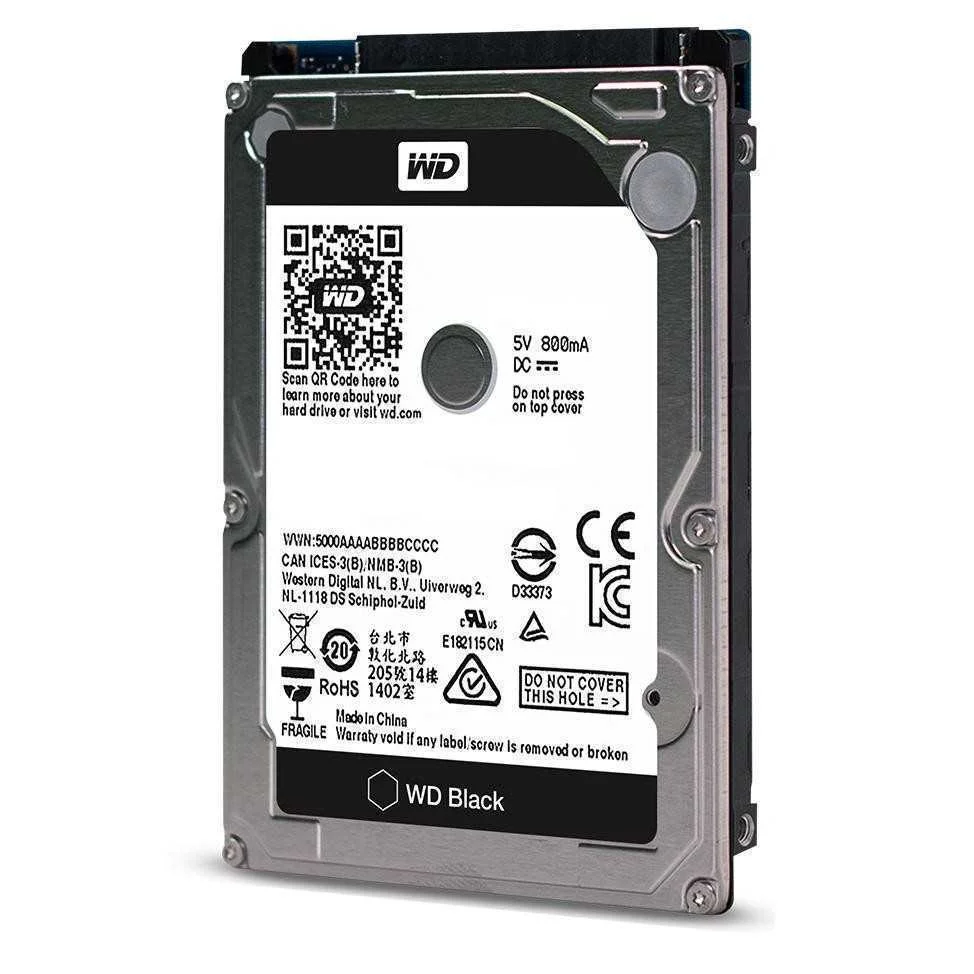 Disco 2.5 Nb 9.5mm 500gb Wd Black 32mb Sata 6gb/S.