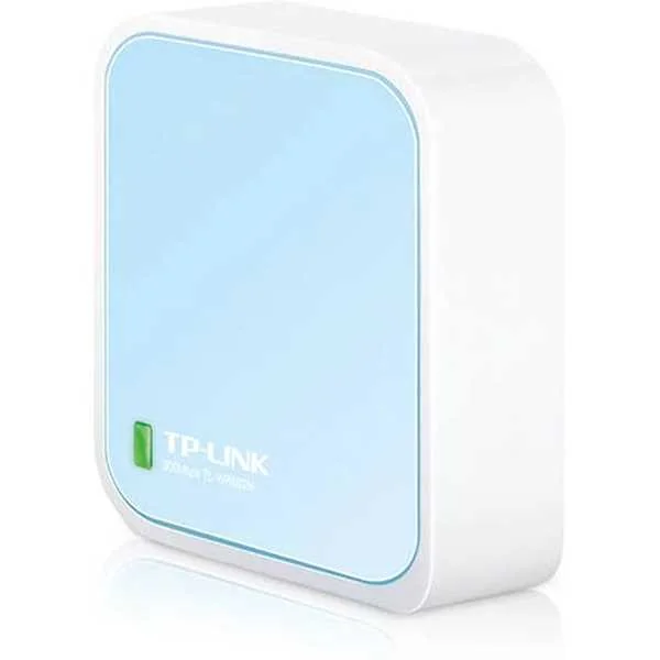 Tp-Link Tl-Wr802n Ethernet R&aacute;pido Azul  Color Blan