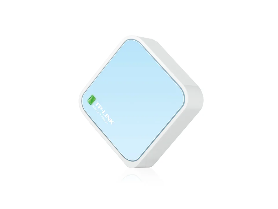 Tp-Link Tl-Wr802n Ethernet R&aacute;pido Azul  Color Blan