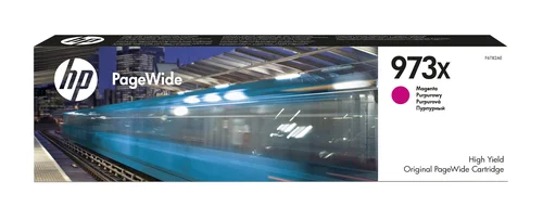 Hp Cartucho Magenta Original Pagewide 973x de Alto
