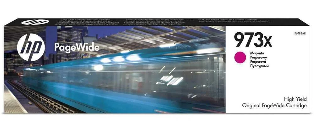 Hp Cartucho Magenta Original Pagewide 973x de Alto