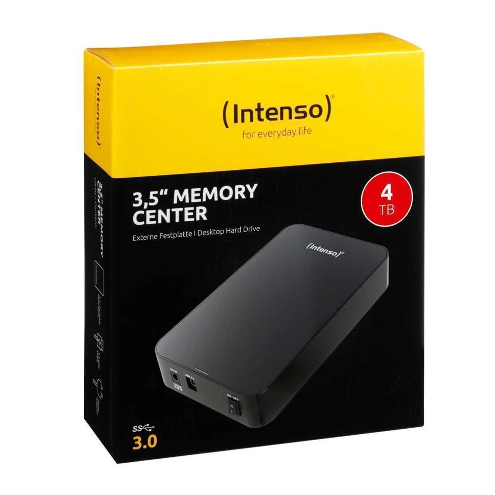 Intenso 8.9cm (3,5")   4tb 3.0 Memorycenter