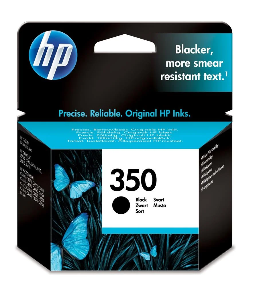 Hp Cartucho de Tinta Original 350 Negro