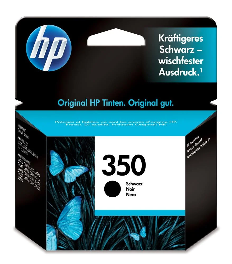 Hp Cartucho de Tinta Original 350 Negro