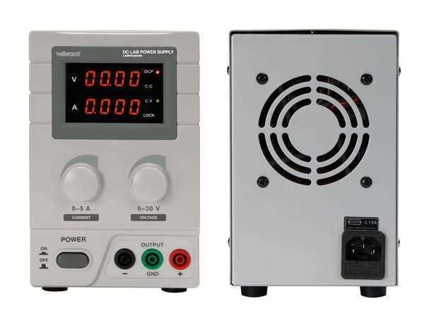 Fonte de Alimenta&ccedil;&atilde;o Dc para Laborat&oacute;rio 0-30 Vdc