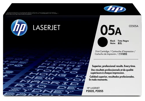 Hp Cartridge No 05a Hp05a Hp 05a Black Schwarz (Ce505a)