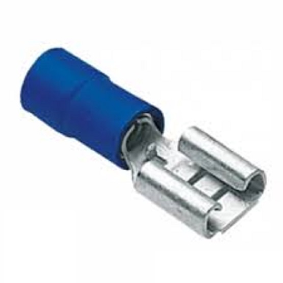Terminal Faston 2.8Mm F&ecirc;mea Azul