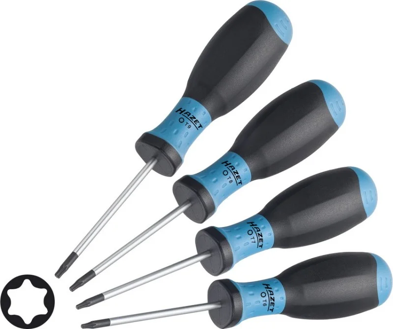 Establecer 4 Teclas Torx T6 T7 T8 T9