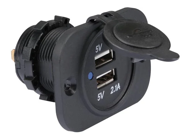 Toma Usb Integrada (Entrada de 12-24 V Cc, Salida.