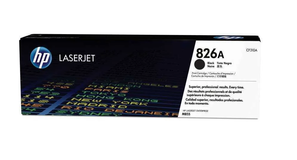 T&oacute;ner Original Hp 826a Preto