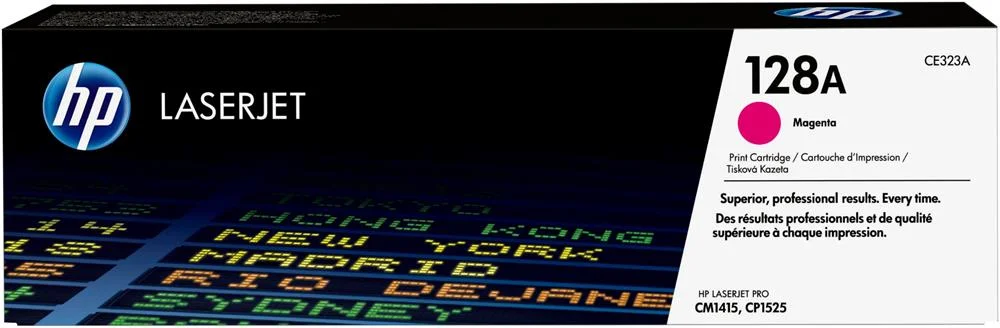 Hp Toner Cart. Ce323a (128a) F?r Lj Cm1415/Cm1415nf/ Cp1525 Magenta