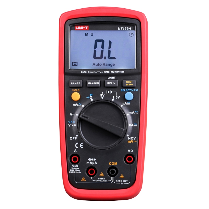 Multimetro Digital Ac-Dc True Rms 600v