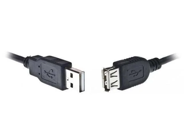Cabo Extens&atilde;o Gembird Usb 2.0 3m Preto