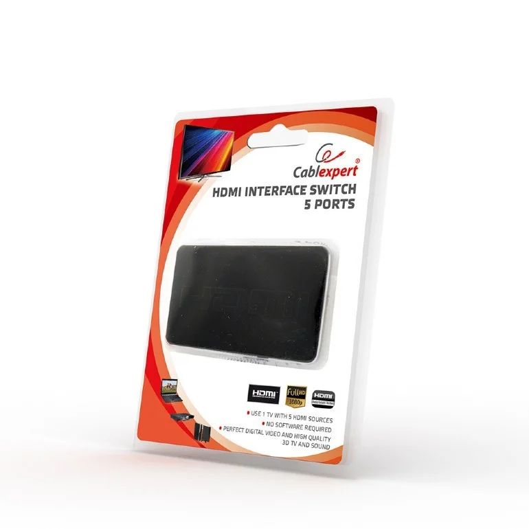 Switch Hdmi Gembird 3 Puertos Hdmi