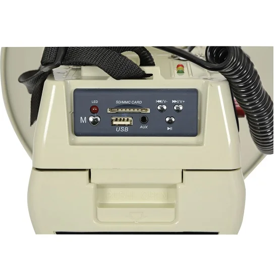 Meg&aacute;fono 50w Con Lector Usb/Sd