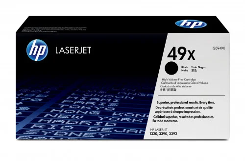 Hp Cartucho de T&oacute;ner Original Laserjet 49x de Alta