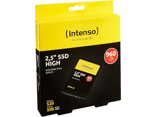 Intenso 6.3cm (2,5"") 960gb SSD Sata3 High Performance Retail