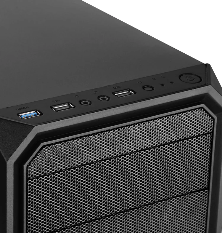 Caja Minitorre Micro Atx Con Lector de Tarjetas N.