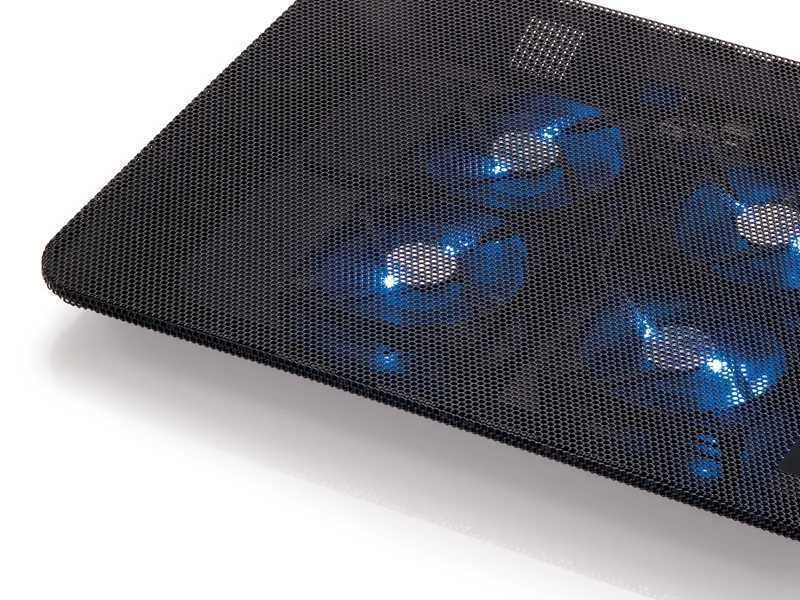 Conceptronic 4-Fan Cooling Pad (17.0")/ Schwarz