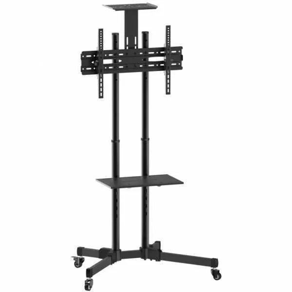 Equip Bodenstandhalter 37"-70"/ 1tft 50kg 2ablagen H&ouml;he   Sw