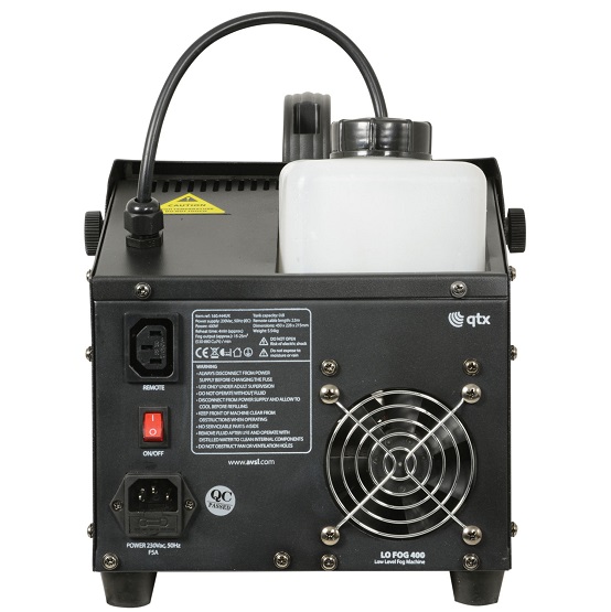 M&aacute;quina de Humo de Baja Intensidad 400w