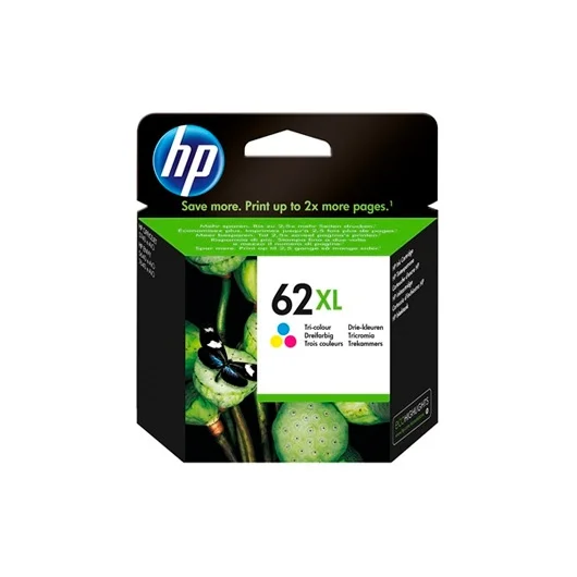 Cartucho de Tinta Original Hp 62xl Tricolor Offic.