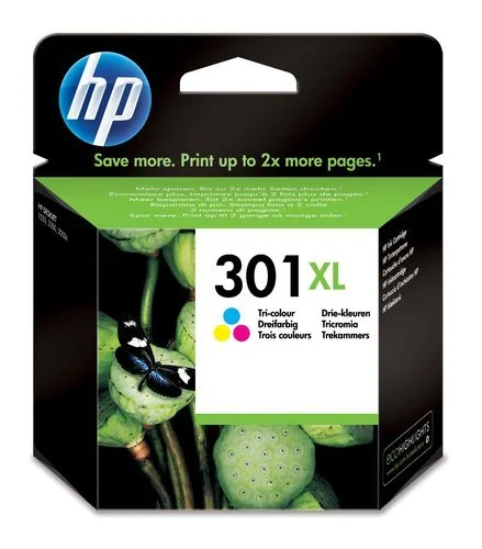 Cartucho de Tinta Original Hp 301xl (Ch564ee) Tri.