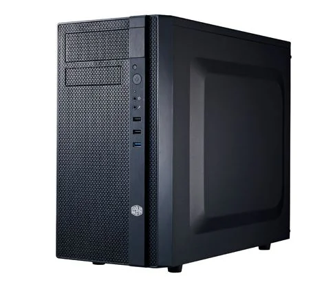 Caixa Pc N200 Mini-Torre Preto - Cooler Master