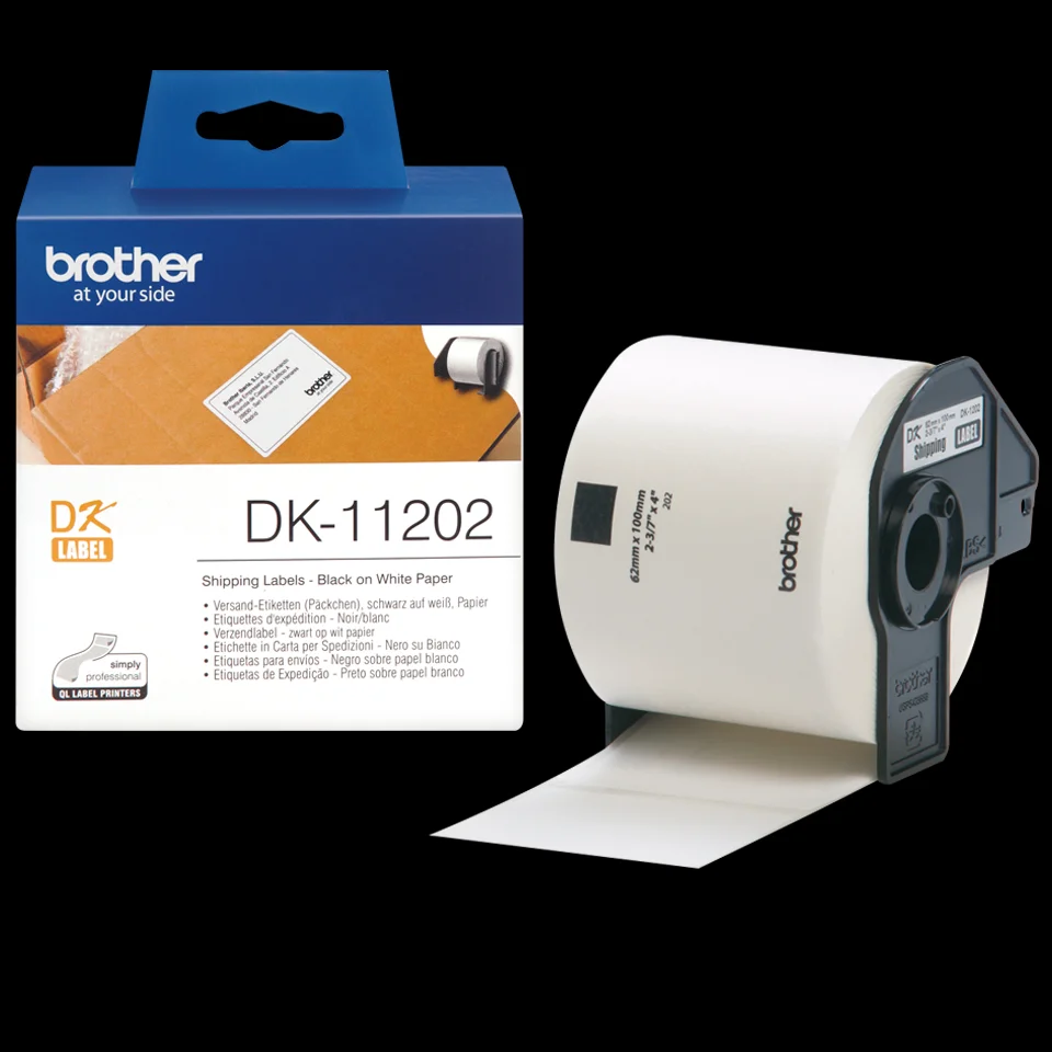 Brother Etiquetas Precortadas para Env&iacute;os (Papel T