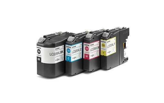 Tinteiro Brother Lc229xlvag312:G328lbp Pack 4 Cores X 2,4k - Mfc-J5320dw/5620dw/5625dw/5720dw